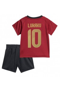 Fotbalové Dres Belgie Romelu Lukaku #10 Dětské Domácí Oblečení ME 2024 Krátký Rukáv (+ trenýrky)